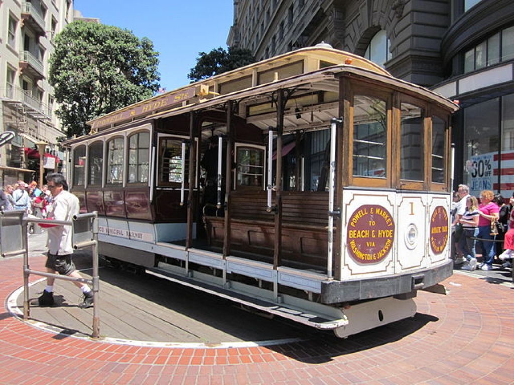 Cable Car turntable